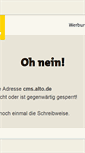 Mobile Screenshot of cms.alto.de