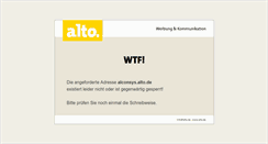 Desktop Screenshot of alconsys.alto.de